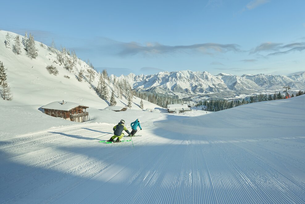 Skifahren auf der Reiteralm | © Peter Burgstaller Skifahren auf der Reiteralm | © Peter Burgstaller